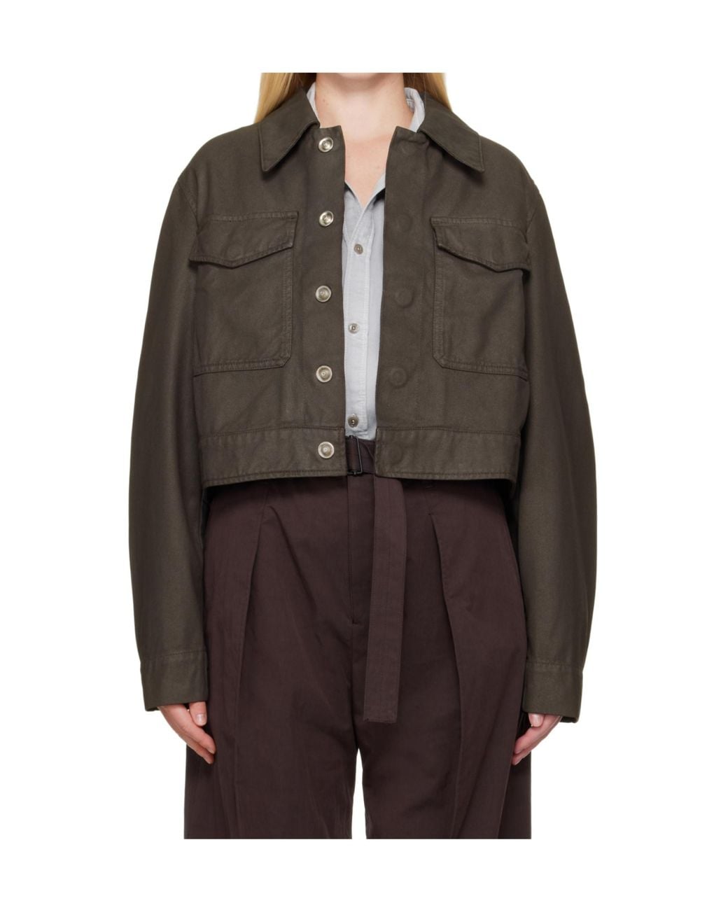 Lemaire Black Long Sleeved Jacket