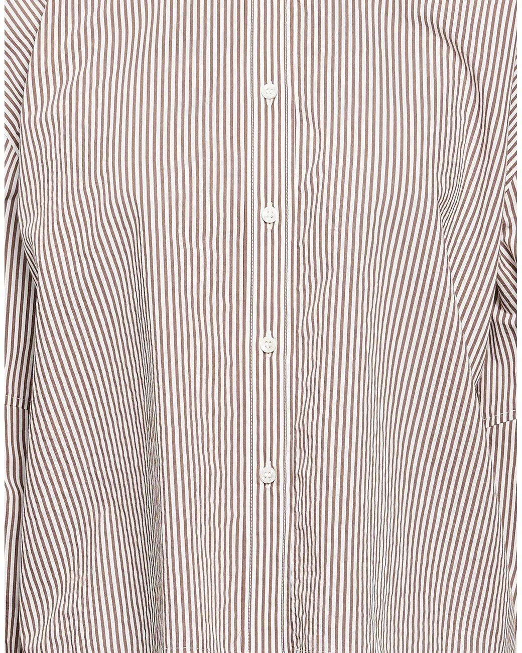 Brunello Cucinelli Natural Patterned Shirts Blouses