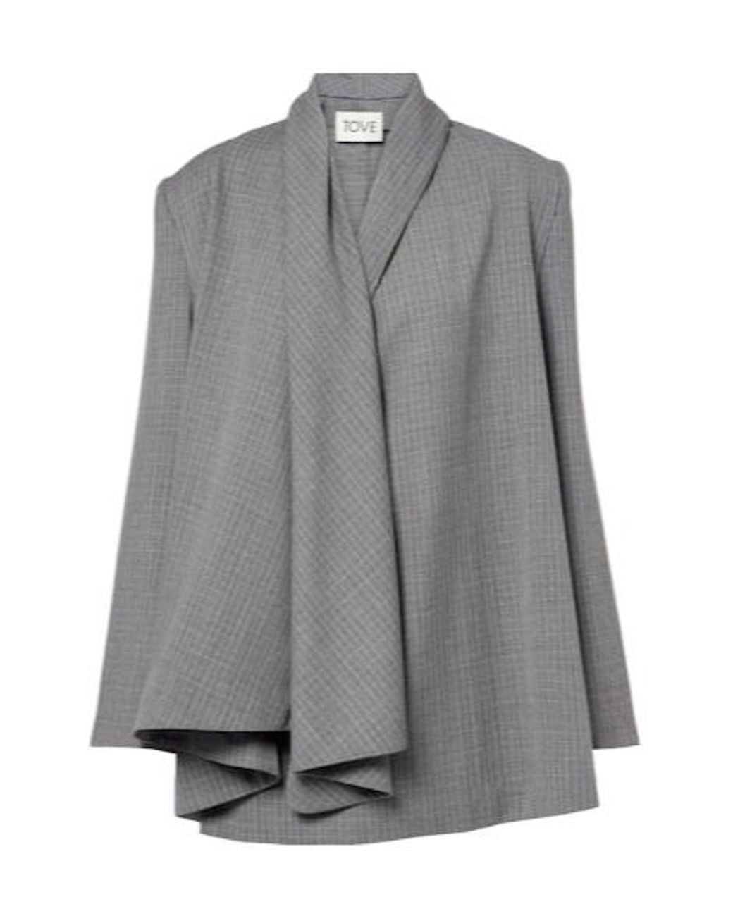 TOVE Gray Ren Wool Jacket