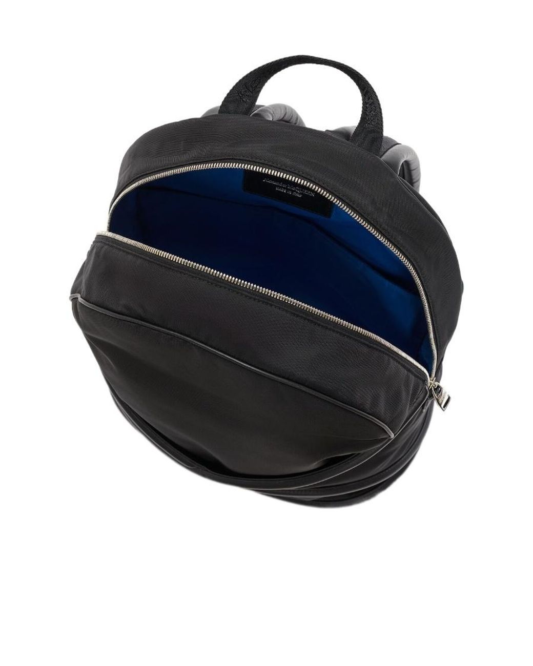McQueen Black The Harness Backpack for men