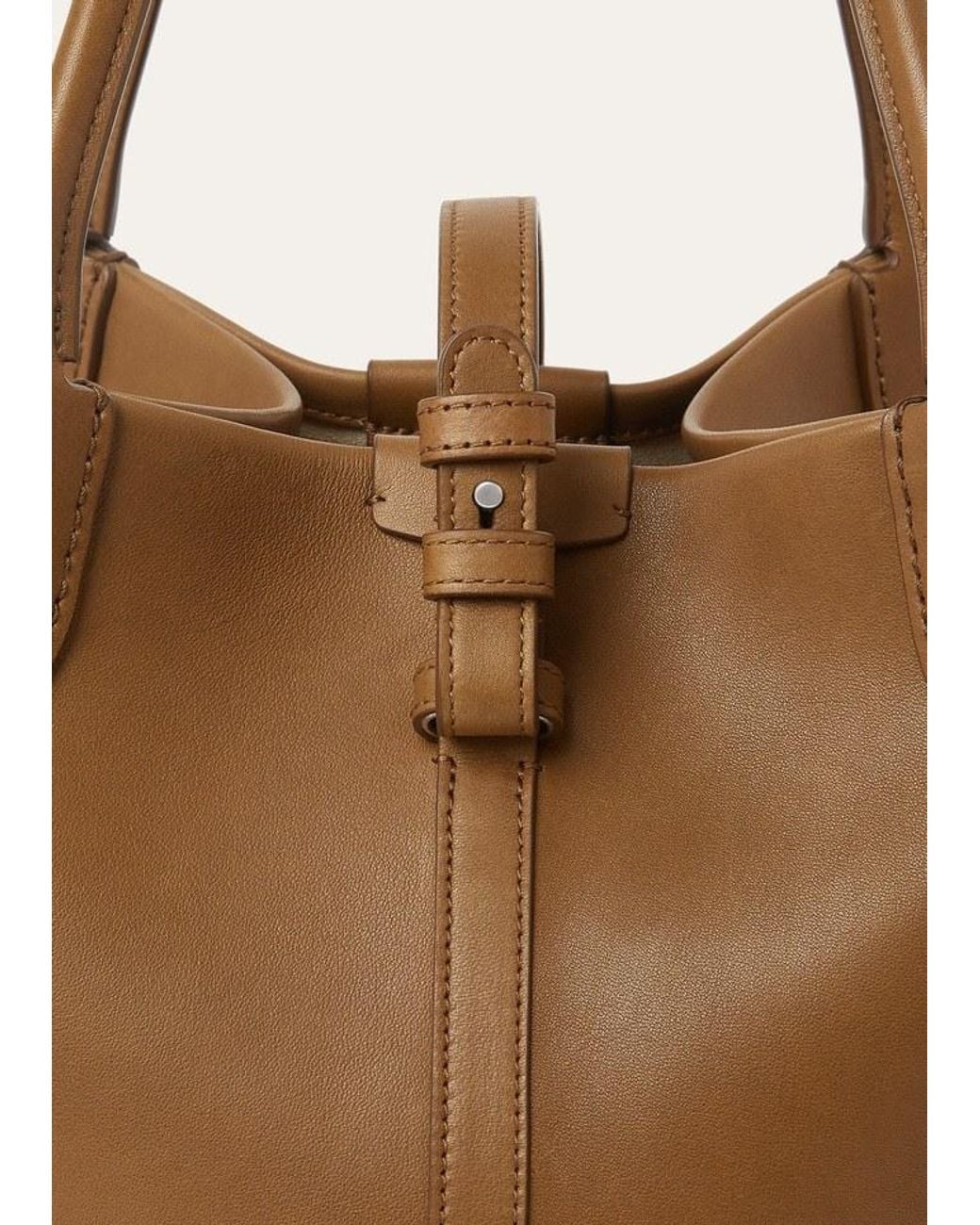 Loro Piana Brown Small Bale Bag