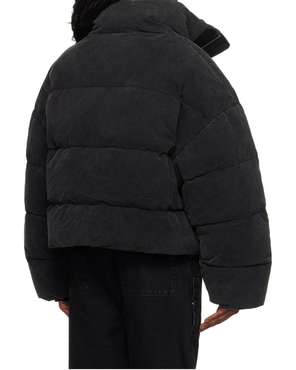 Entire studios Black Mml Quilted Puffer Jacket for men