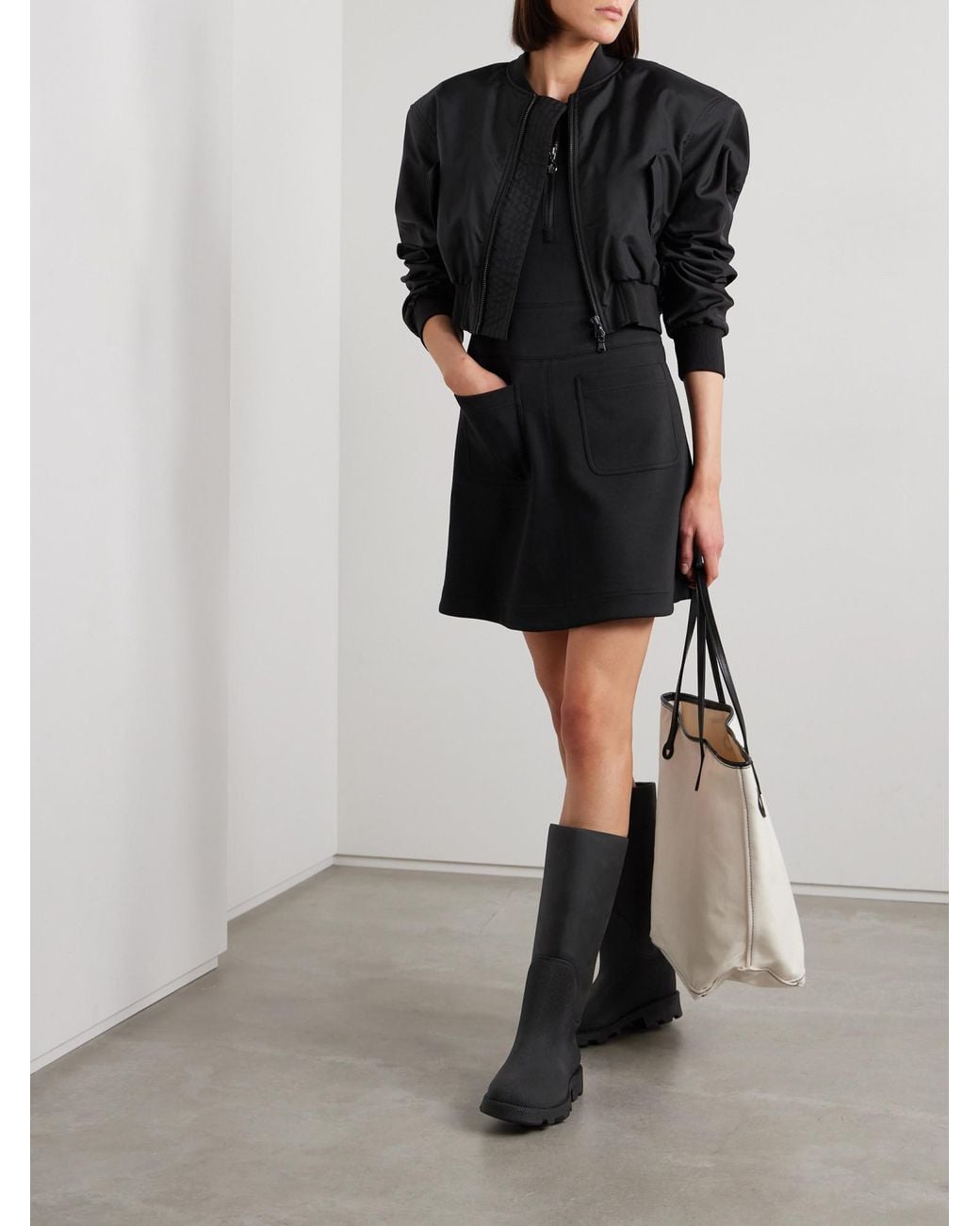 Moncler Black Sleeveless Dress
