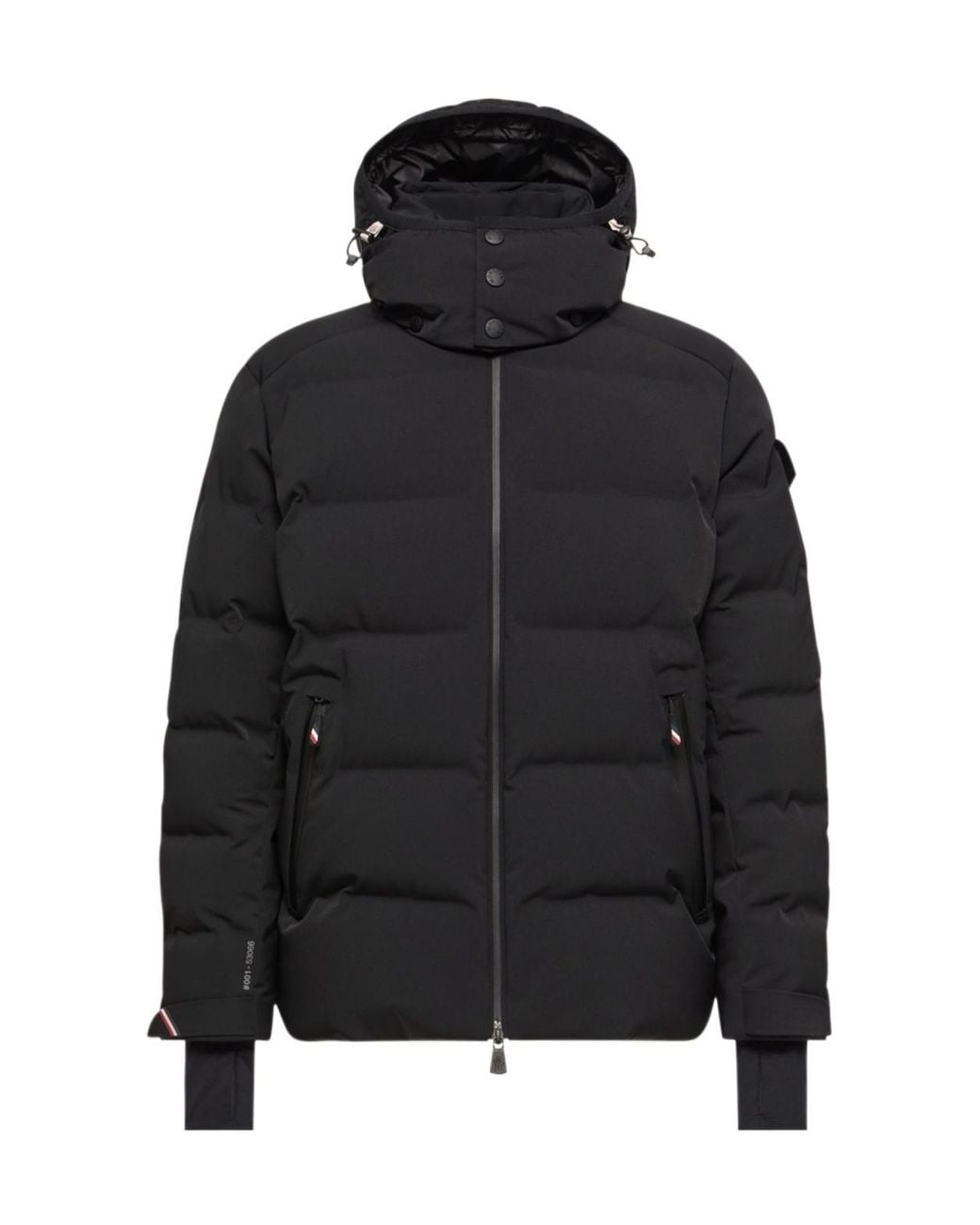 Moncler Black Grenoble Montgetech Hooded Insulated Ski Jacket for men