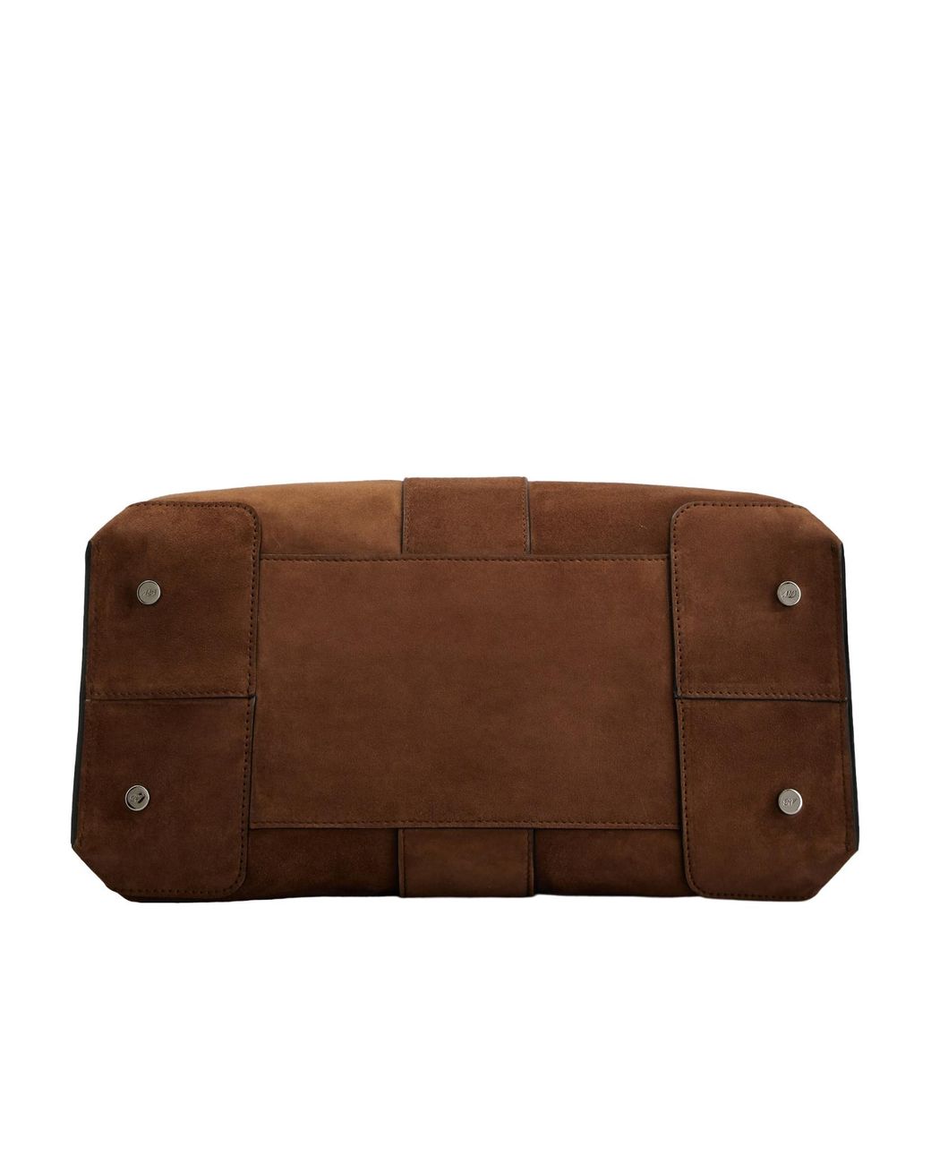 Roger Vivier Brown Logo-Engraved Tote Bag