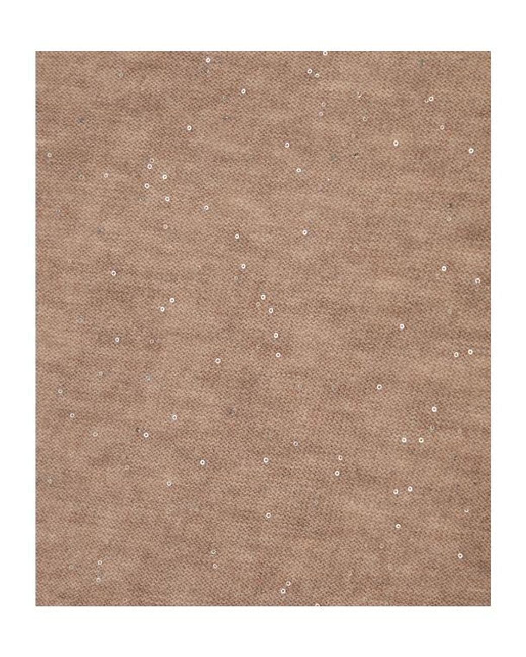 Fabiana Filippi Natural Micro Sequin Knitted Top