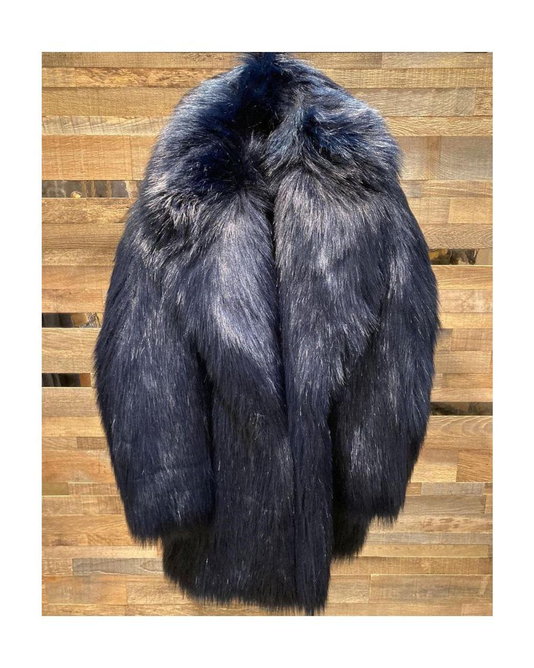 Sportmax Blue Large Profile Coat