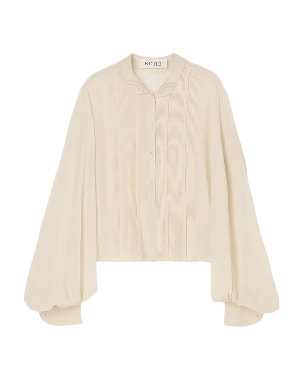 Rohe Natural Puffsleeve Blouse
