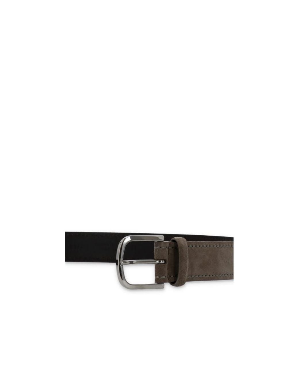 Orciani White Logo Belt for men