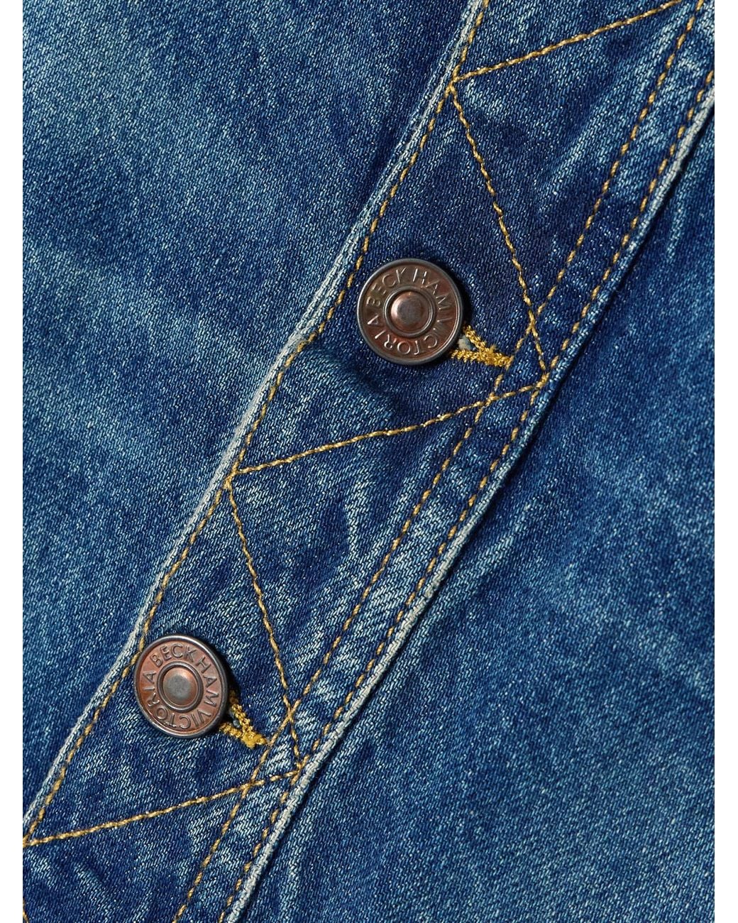 Victoria Beckham Blue Casual Denim Skirt