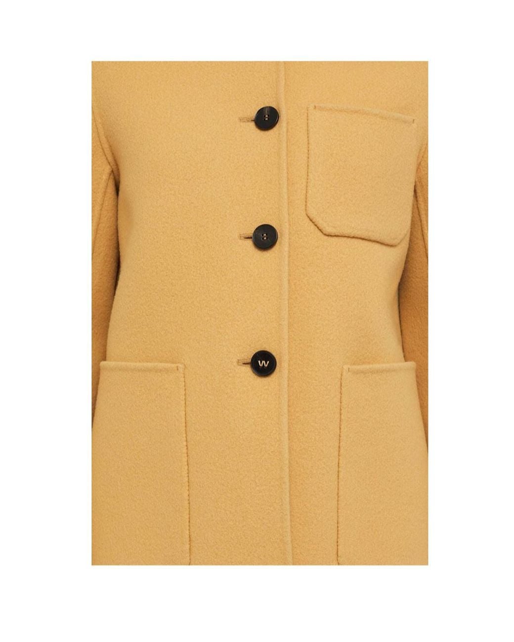 Jil Sander Brown Single-Breasted Buttoned Overshirt