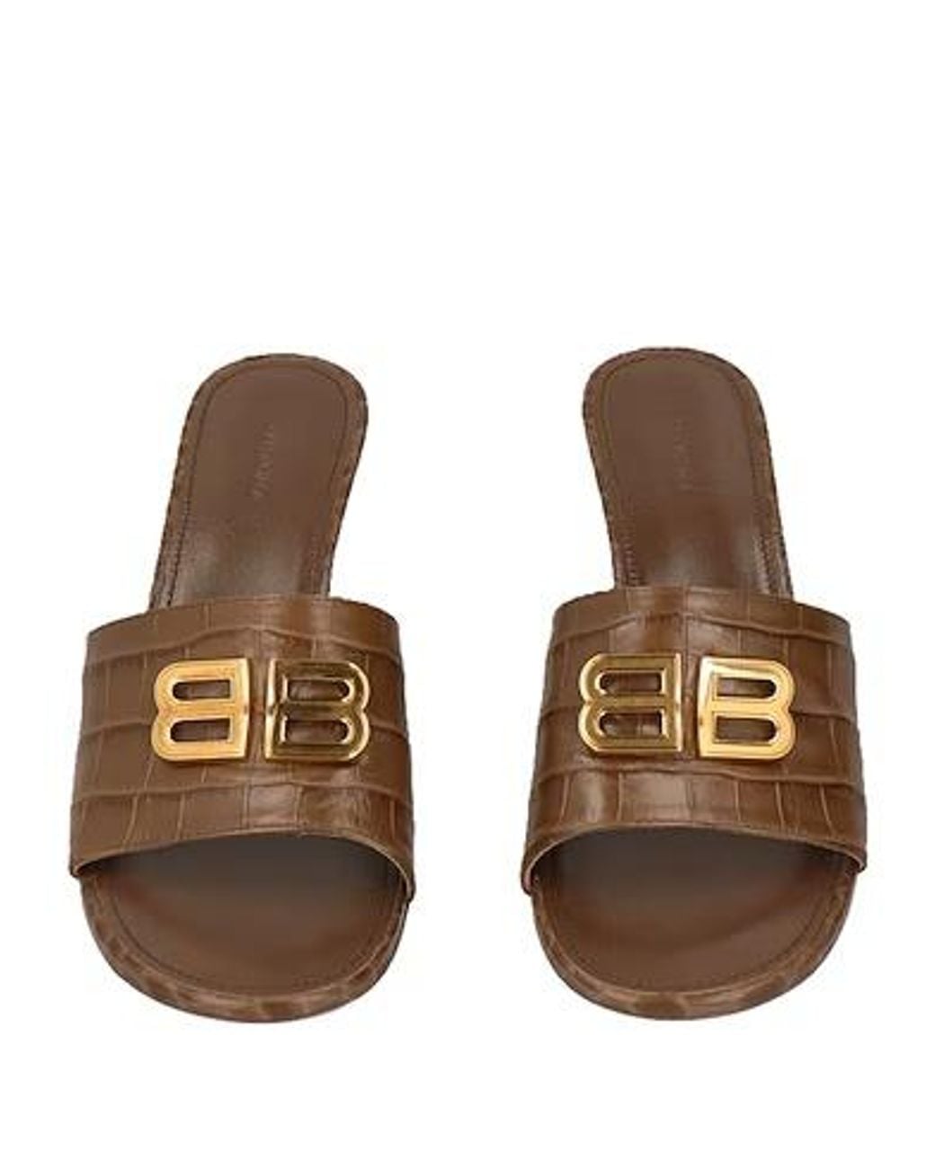 Balenciaga Brown Sandals