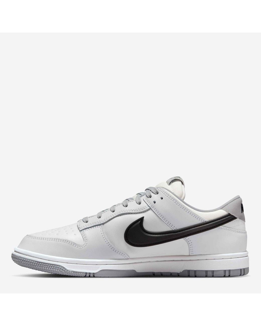 Nike White Color-Blocked Low-Top Sneakers for men