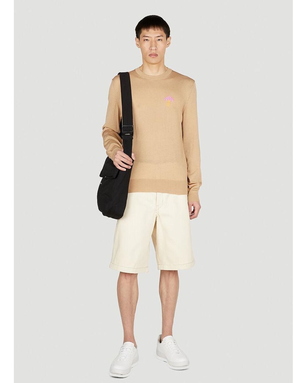 Comme des Garçons Natural Comme Des Garçons Shirt Crewneck Knitted Jumper for men