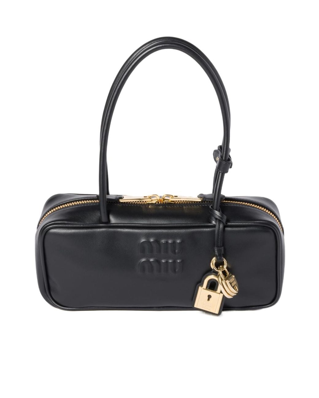 Miu Miu Black Beau Leather Bag