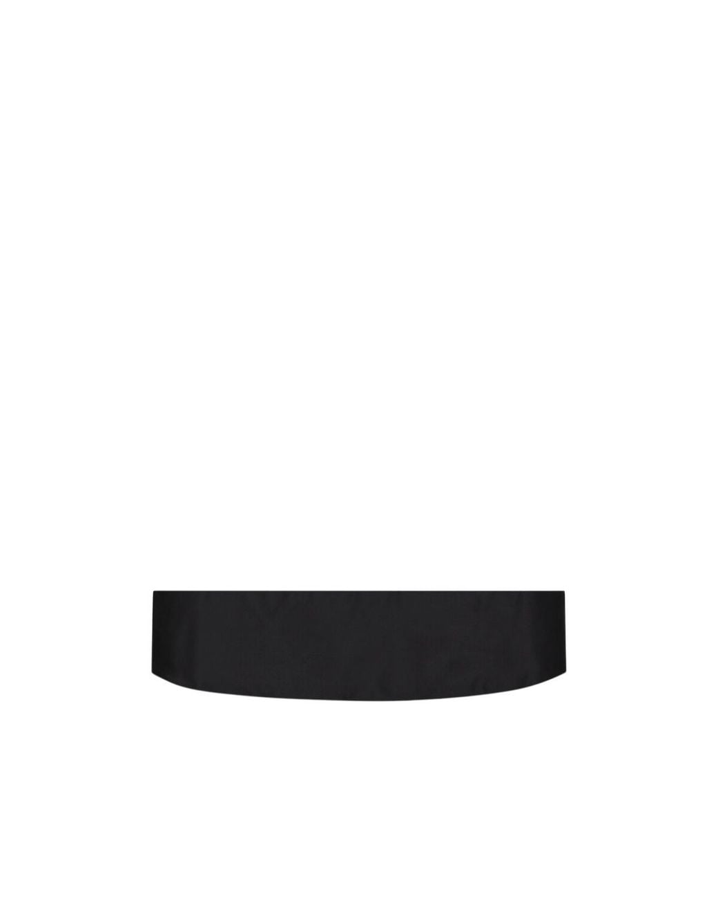 Gucci White Satin Cummerbund for men