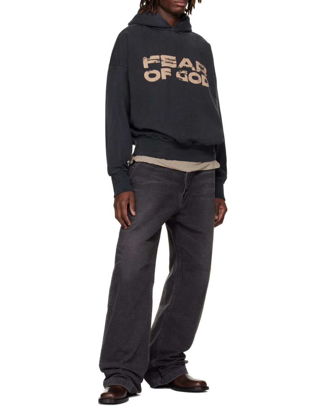 Fear Of God Gray Utility Pants for men