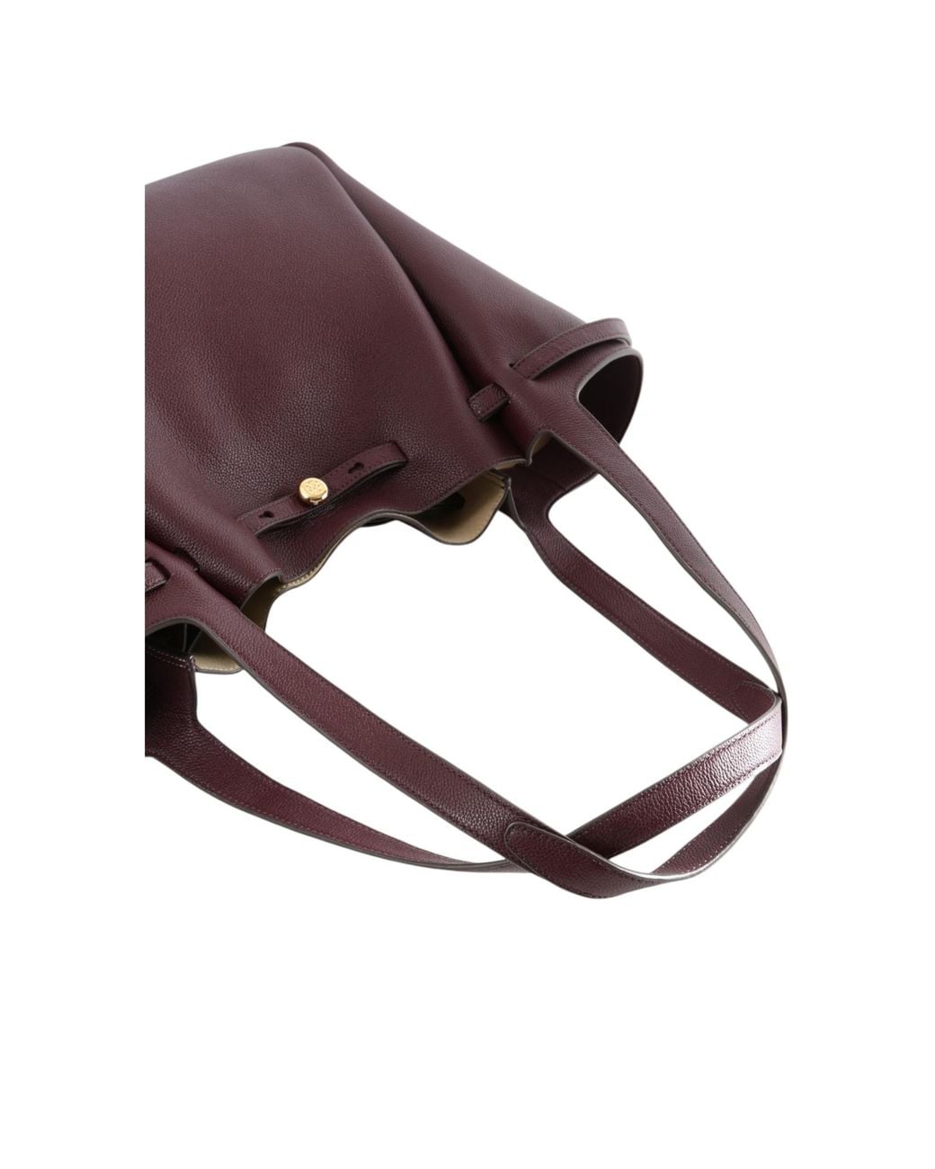 Tory Burch Purple Leather Tote