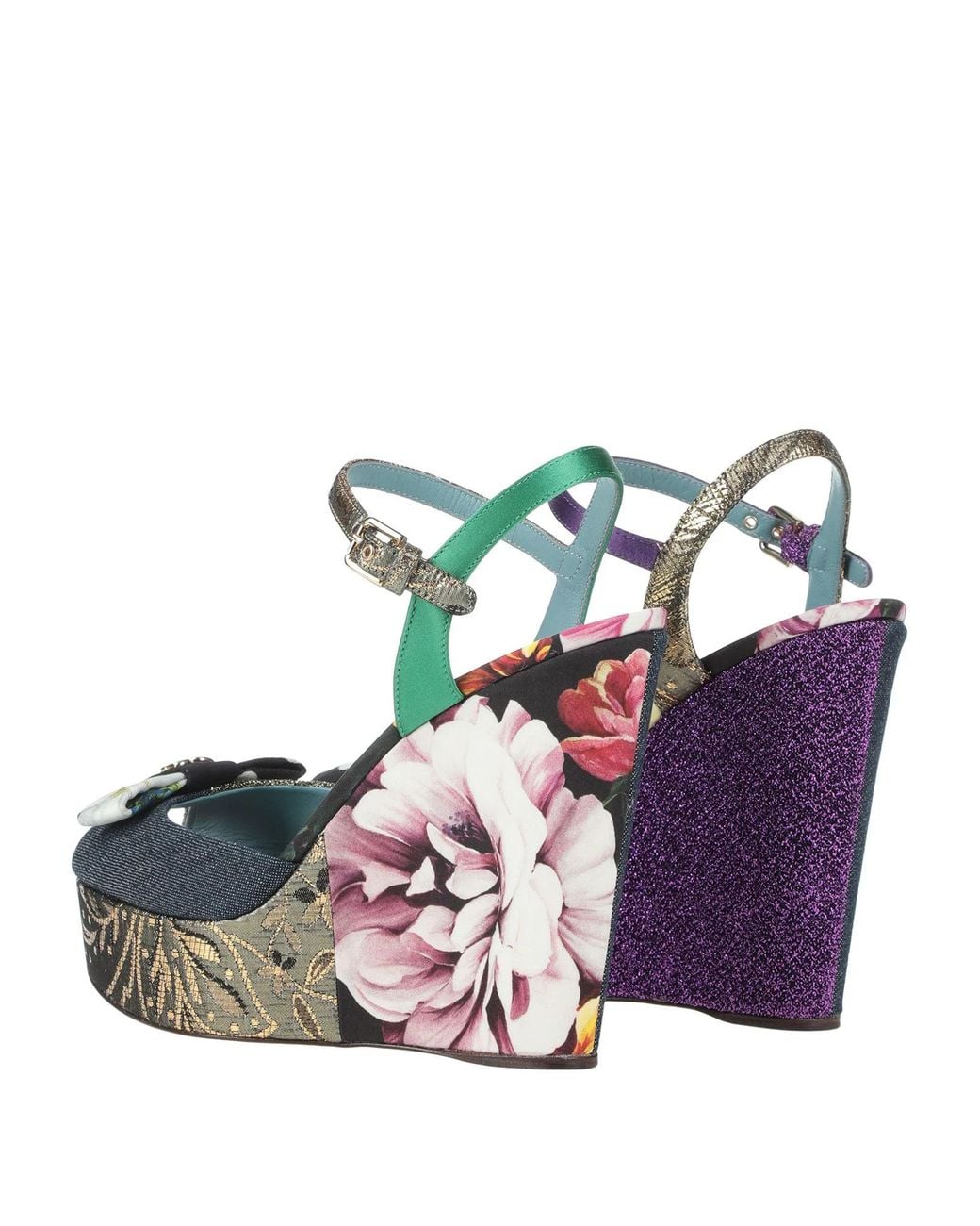 Dolce & Gabbana Blue Print Sandals
