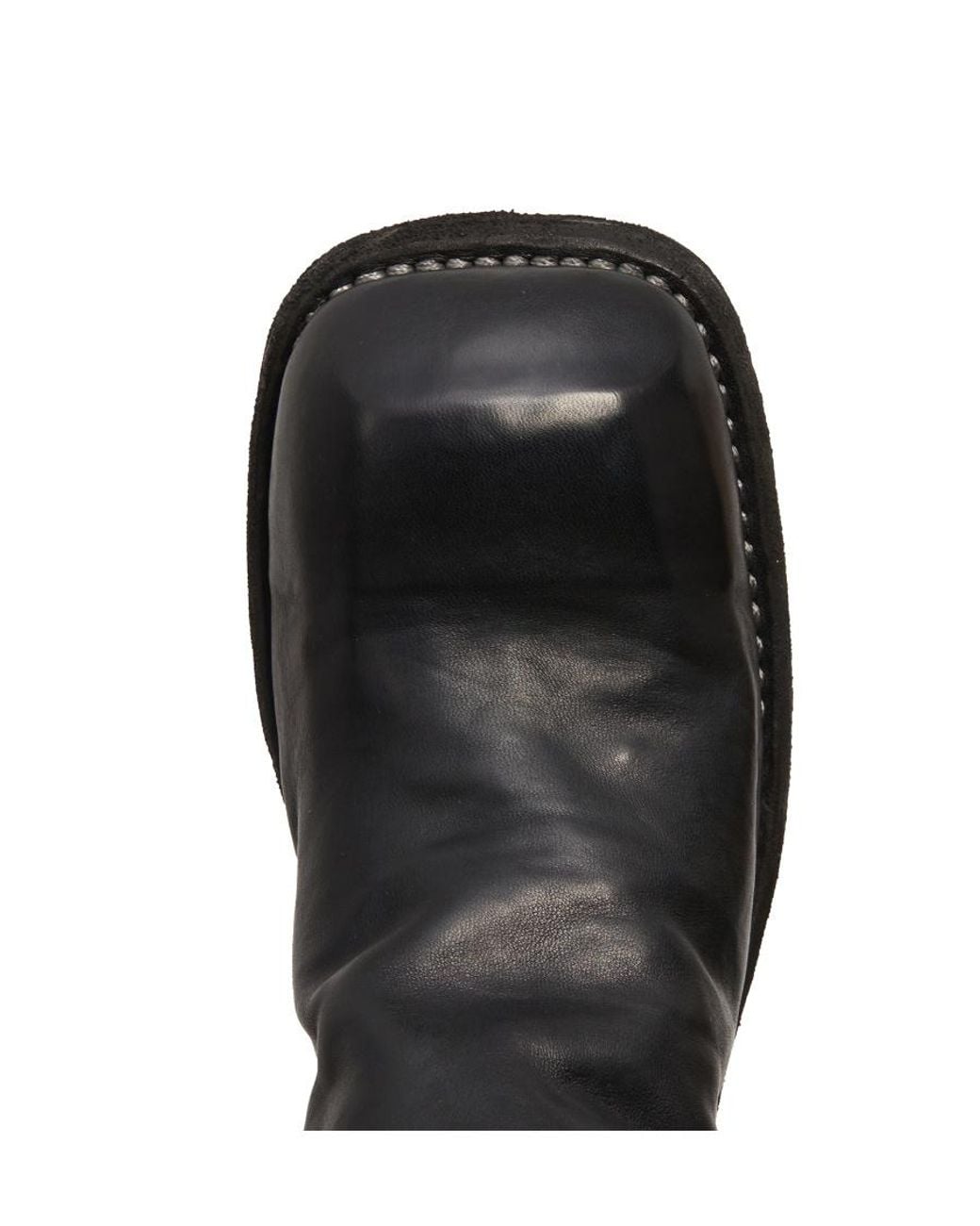 Guidi Black Back-Zip Short Boots
