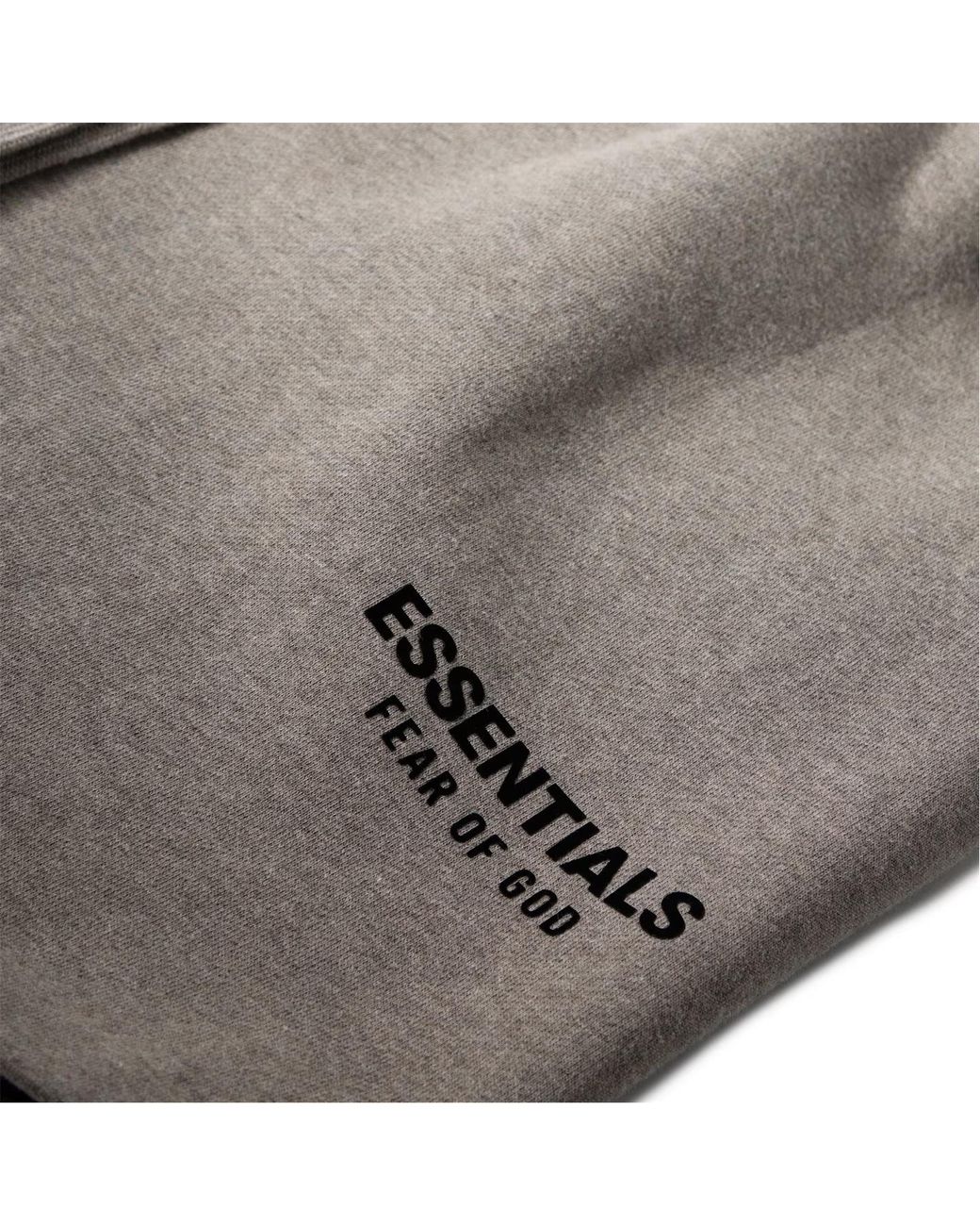 Fear Of God Gray Logo Drawstring Shorts for men