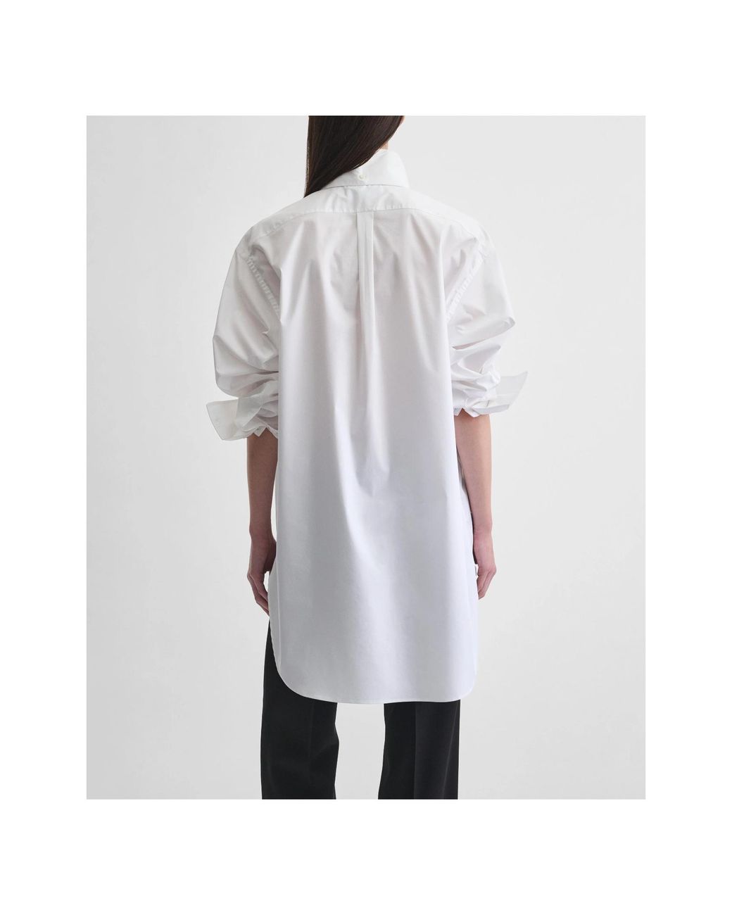 Phoebe Philo White Long-Sleeved Shirt