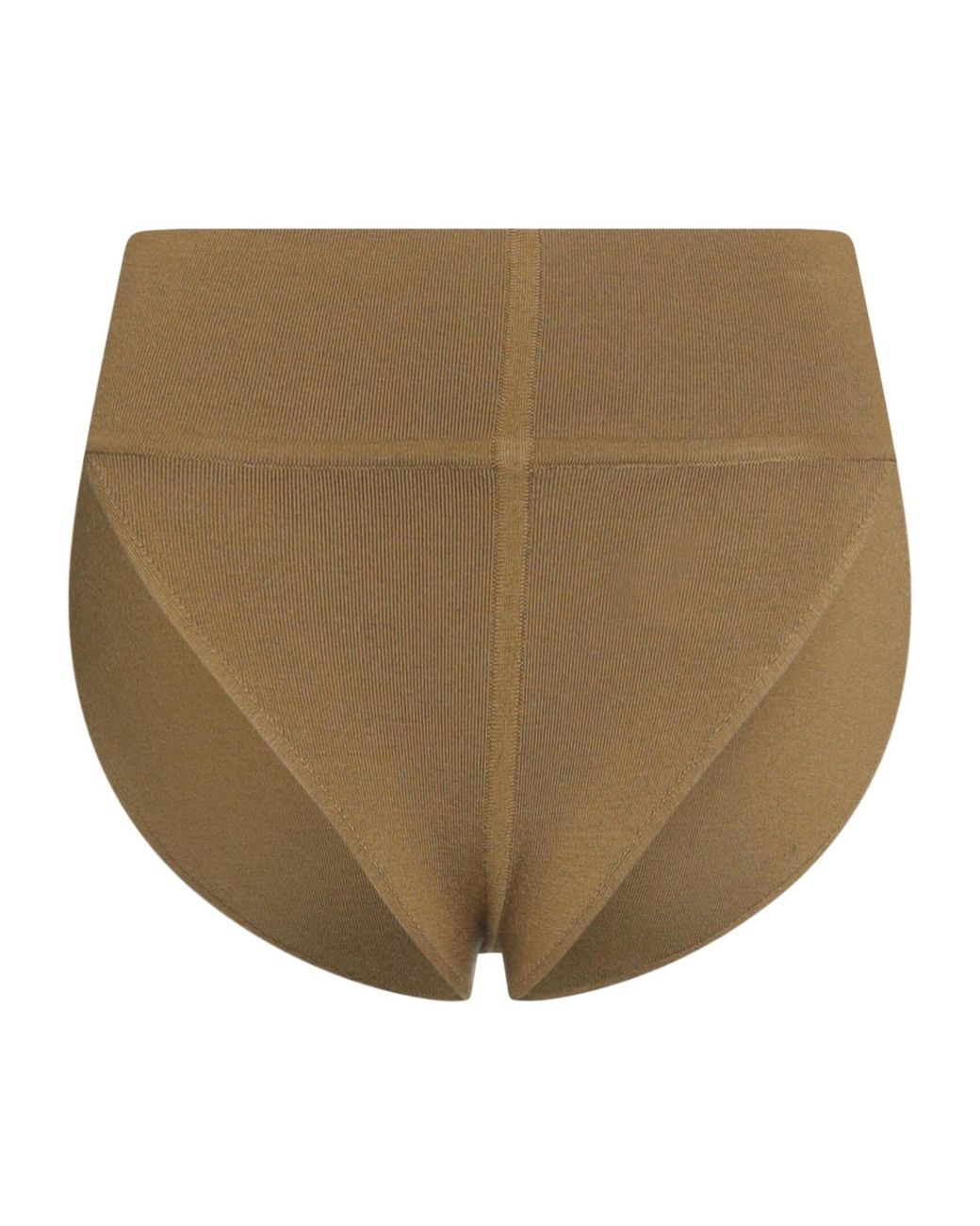 Rick Owens Natural Plain Colour Shorts