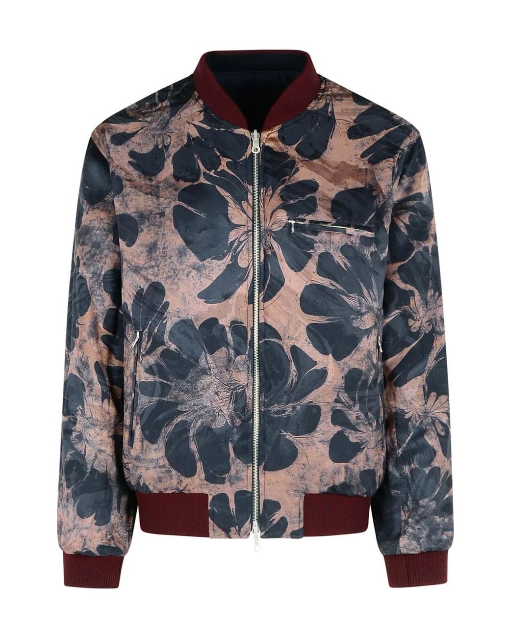 Dries Van Noten Blue Long Sleeve Jacket for men