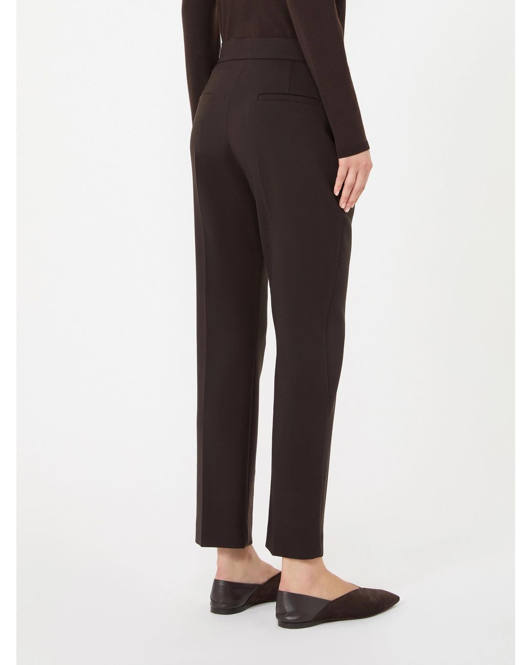 Max Mara Brown Macino Tailored Pants