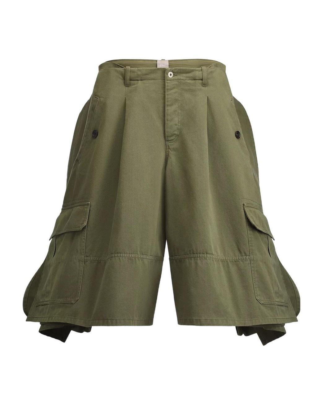 Dior Green Delft Bermuda Shorts for men