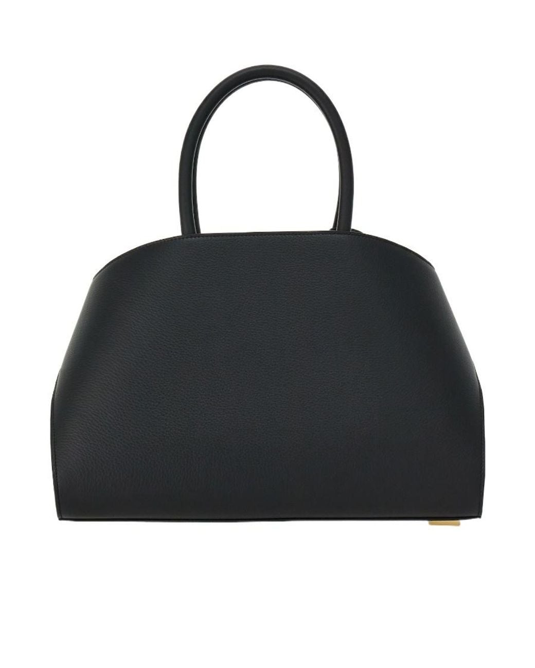 Ferragamo Black Ferragamo Hug Logo Printed Tote Bag