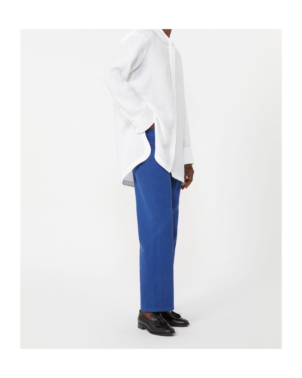 Max Mara White 'S Long-Sleeved Hoodie