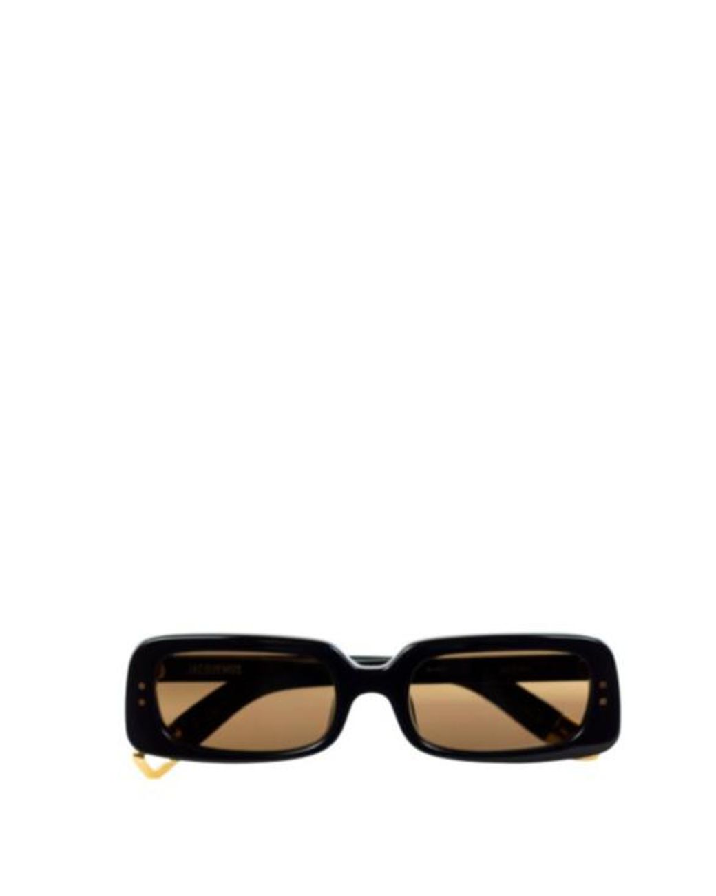 Jacquemus White Rectangle Frame Sunglasses