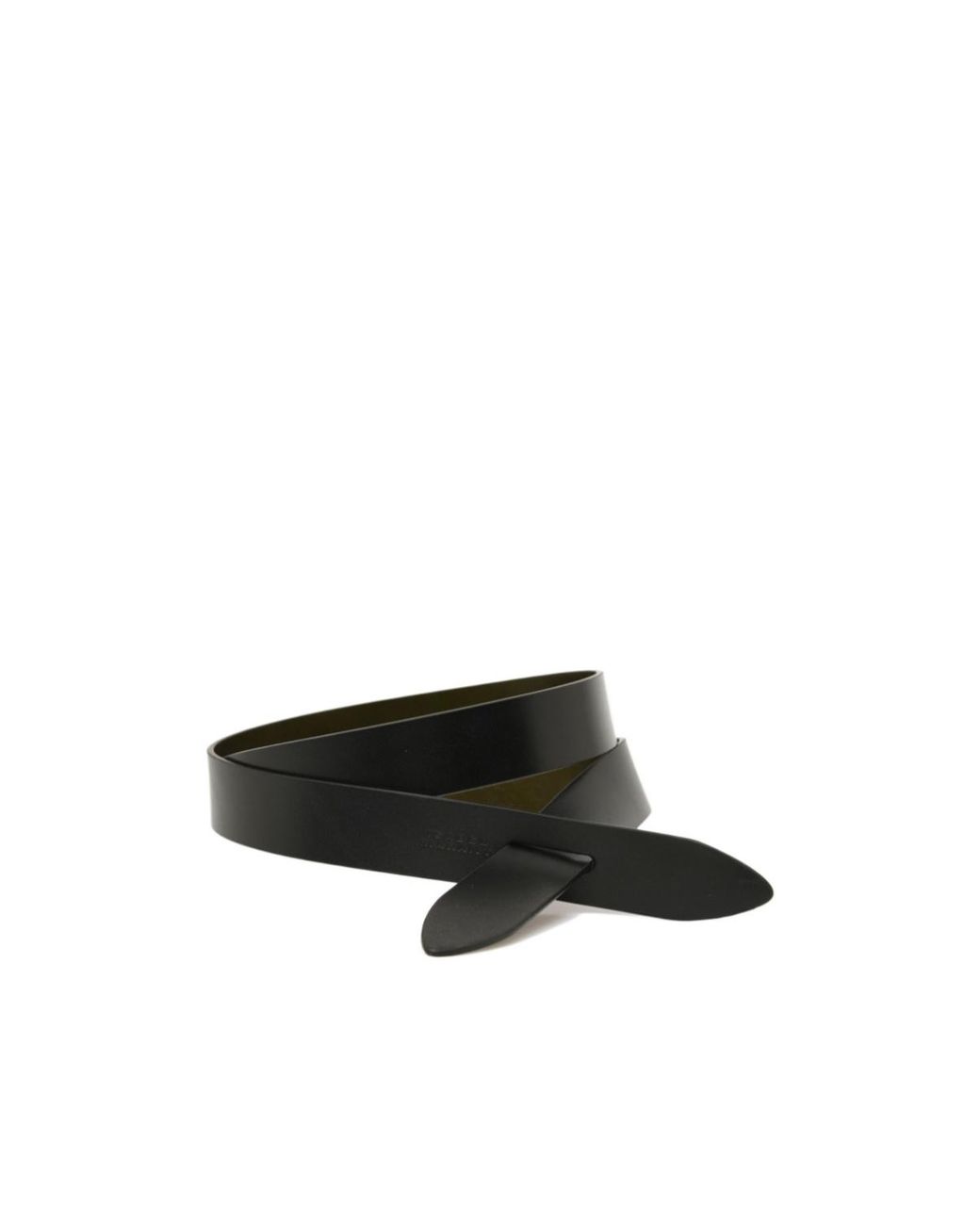 Isabel Marant White Lecce Knot-Detail Belt
