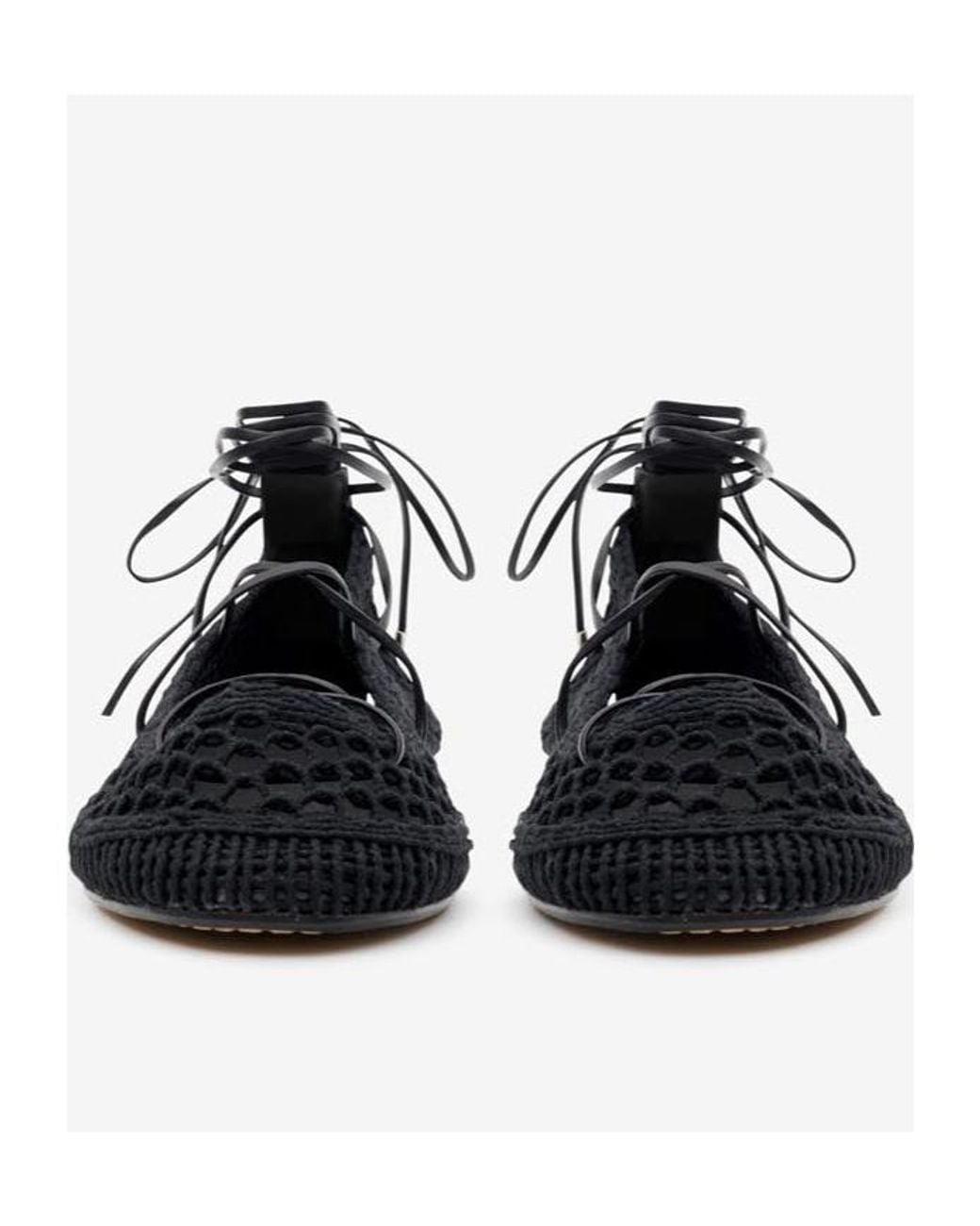 Isabel Marant Black Belna Ballet Flats