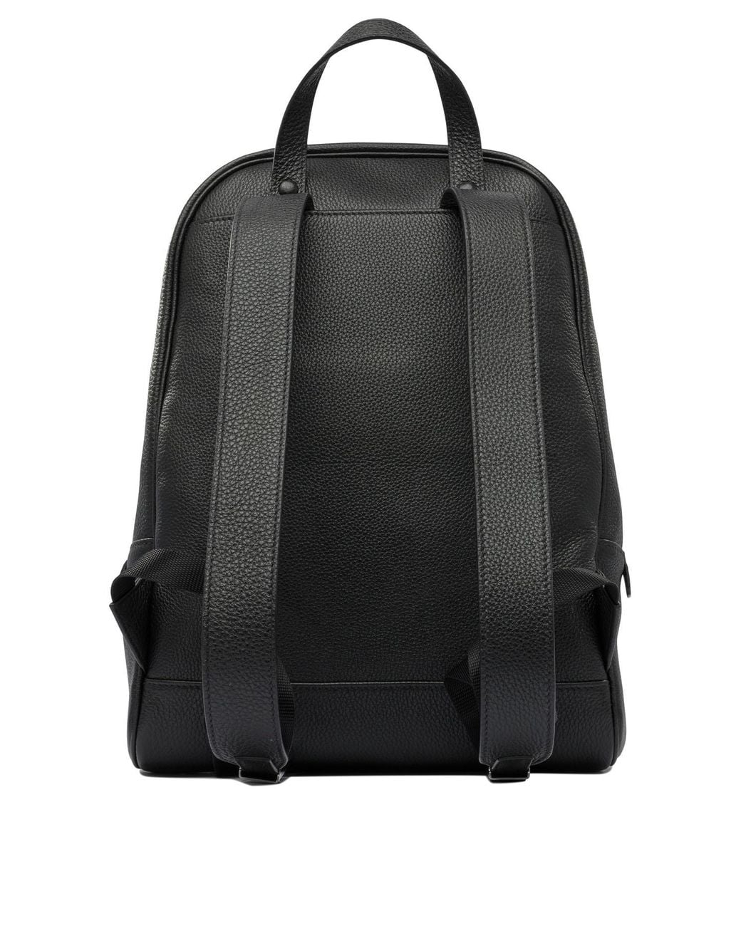 Prada Black Leather Backpack for men