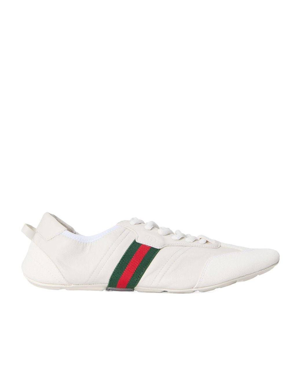 Chloé White Leather Sports Shoes