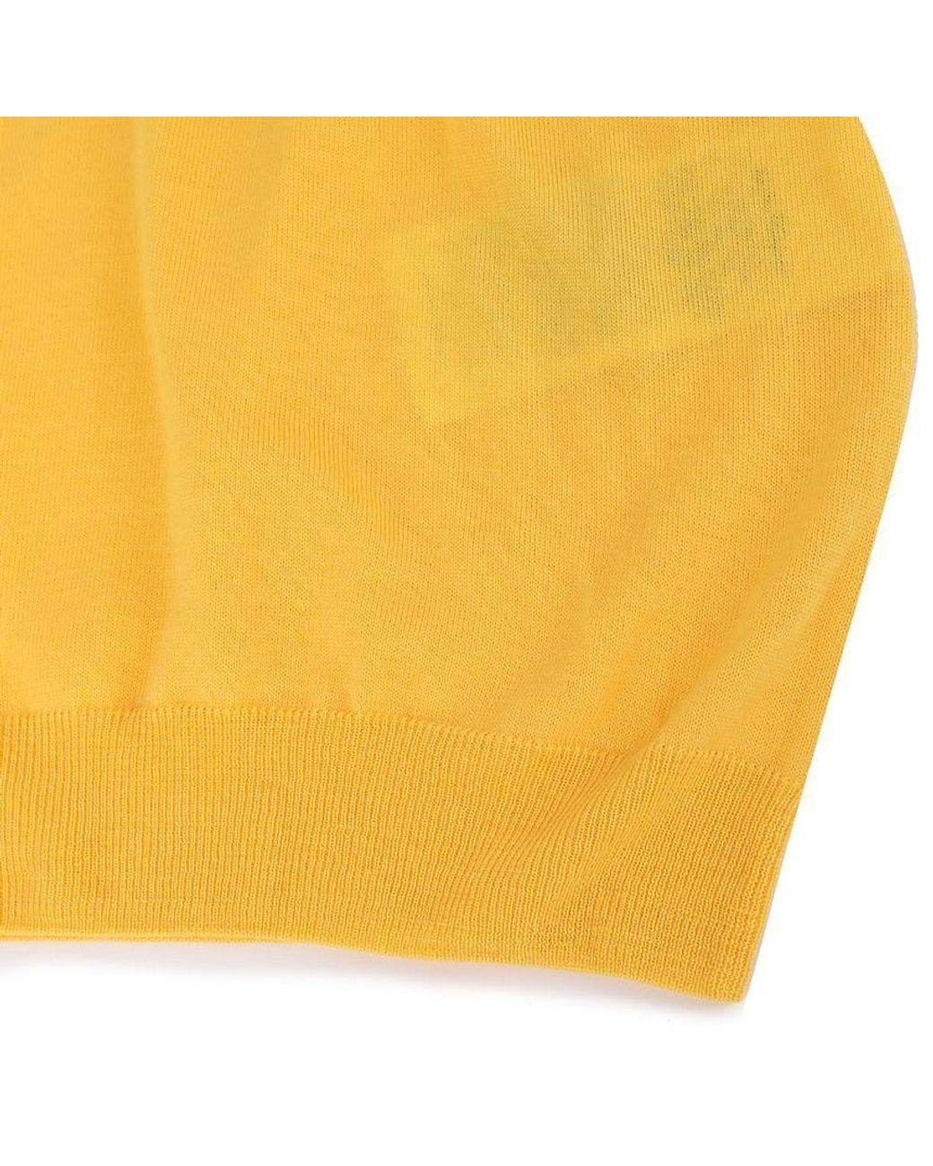 Ferragamo Yellow Round Neck Knit