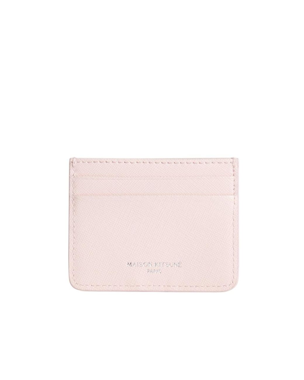 Maison Kitsuné Rectangular Card Holder in Pink | Lyst