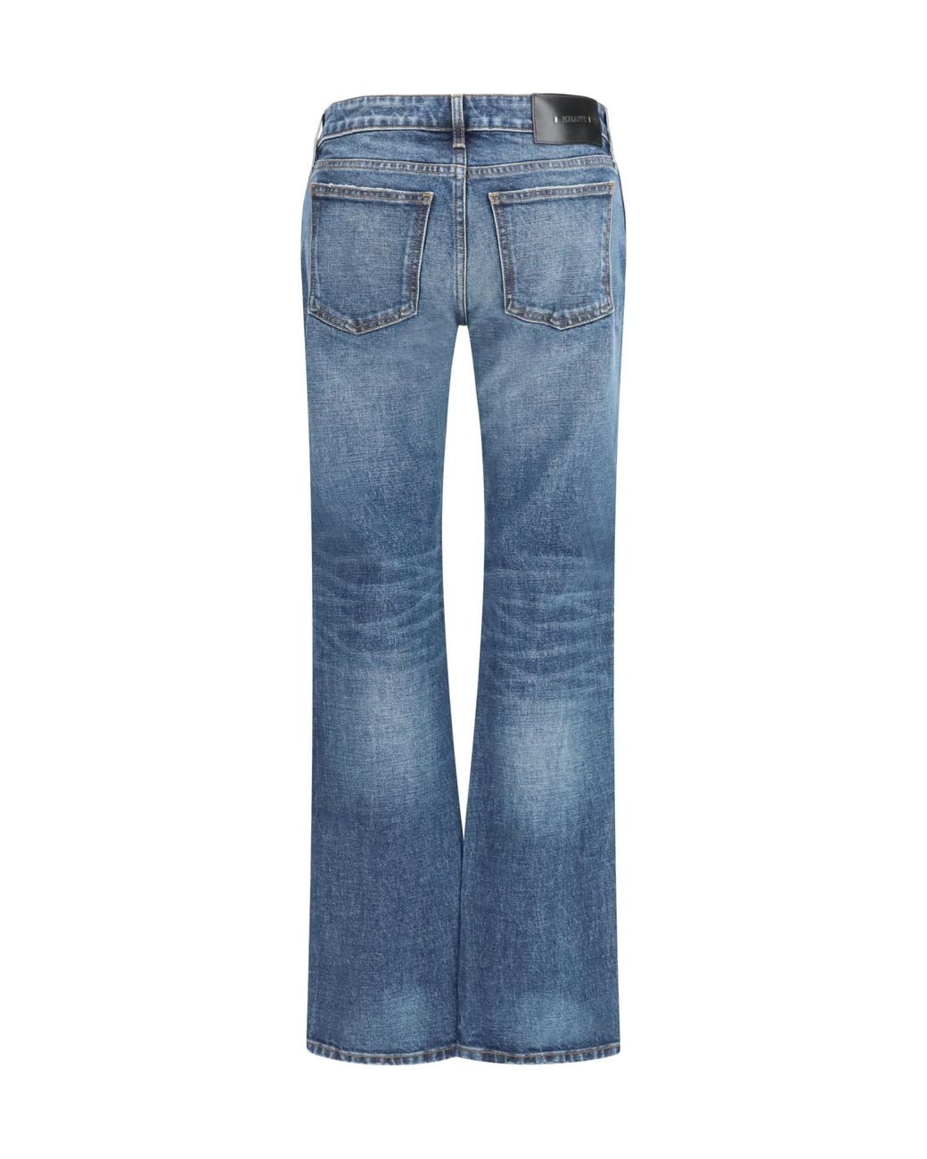 Khaite Blue Conforti Straight-Leg Jeans