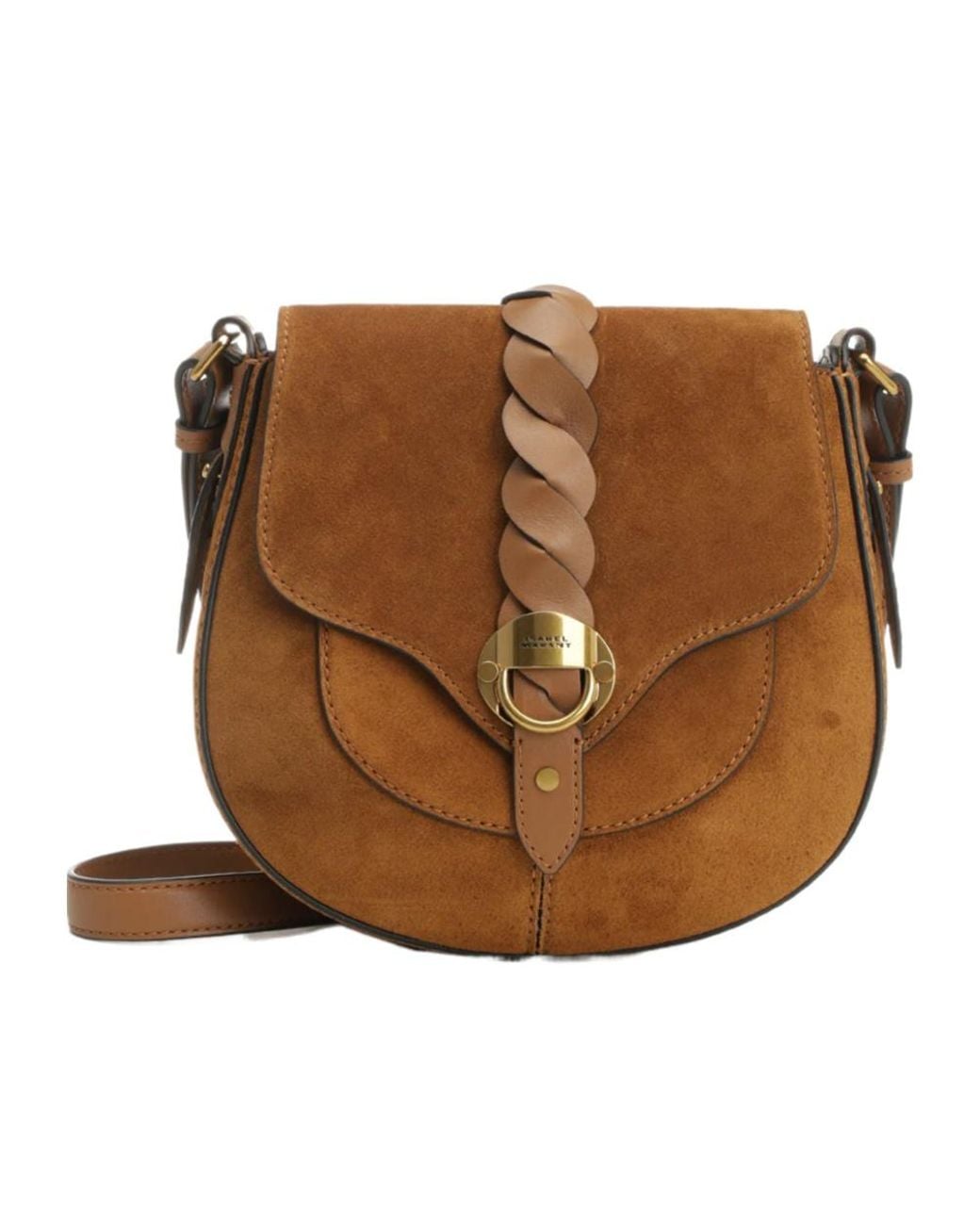 Isabel Marant Brown Altay Small Crossbody Bag