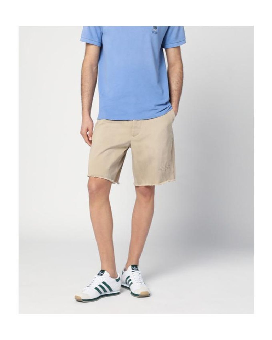 Polo Ralph Lauren Natural Cotton Twill Shorts for men