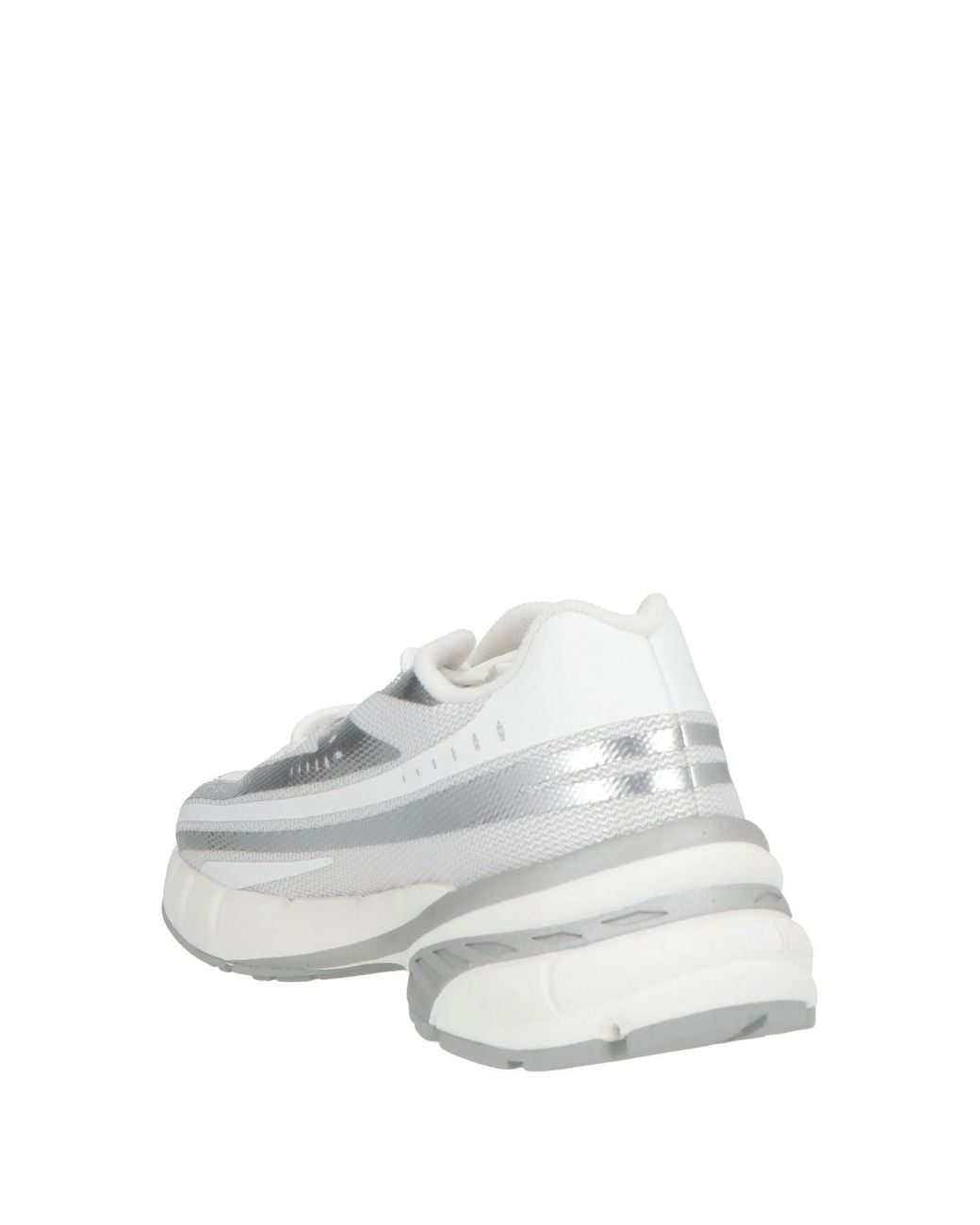 DIESEL White Low-Top Sports Shoes