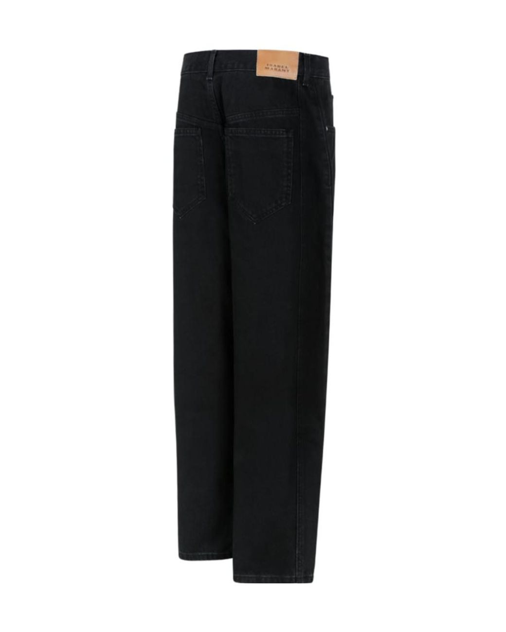 Isabel Marant Black Étoile Oriane Barrel Jeans