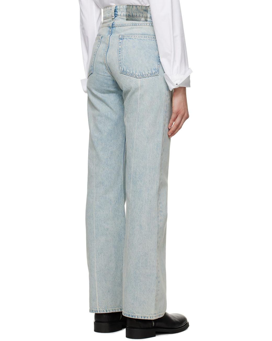 Our Legacy Gray Boot Cut Jeans Pants