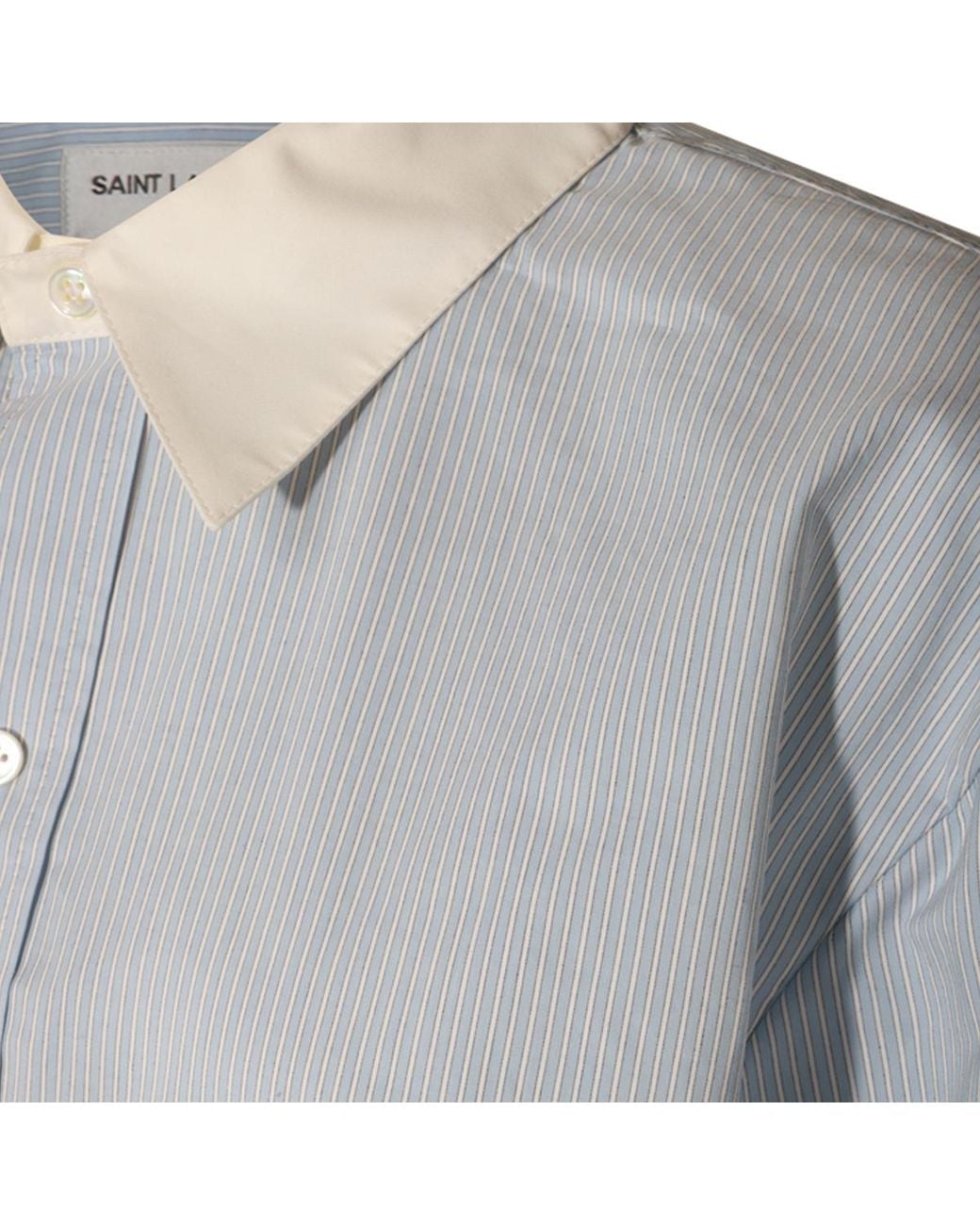 Saint Laurent Blue Winchester Boyfriend Shirt