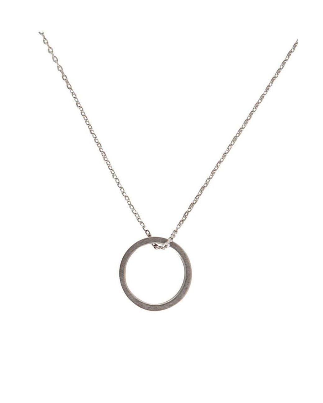 Maison Margiela White Numerical Ring-Detail Necklace for men