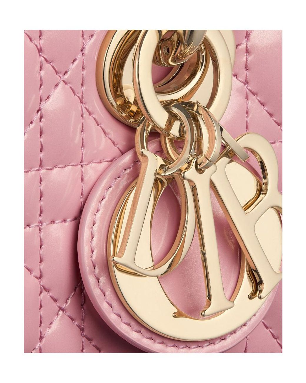 Dior Pink Small Lady D-Joy Bag