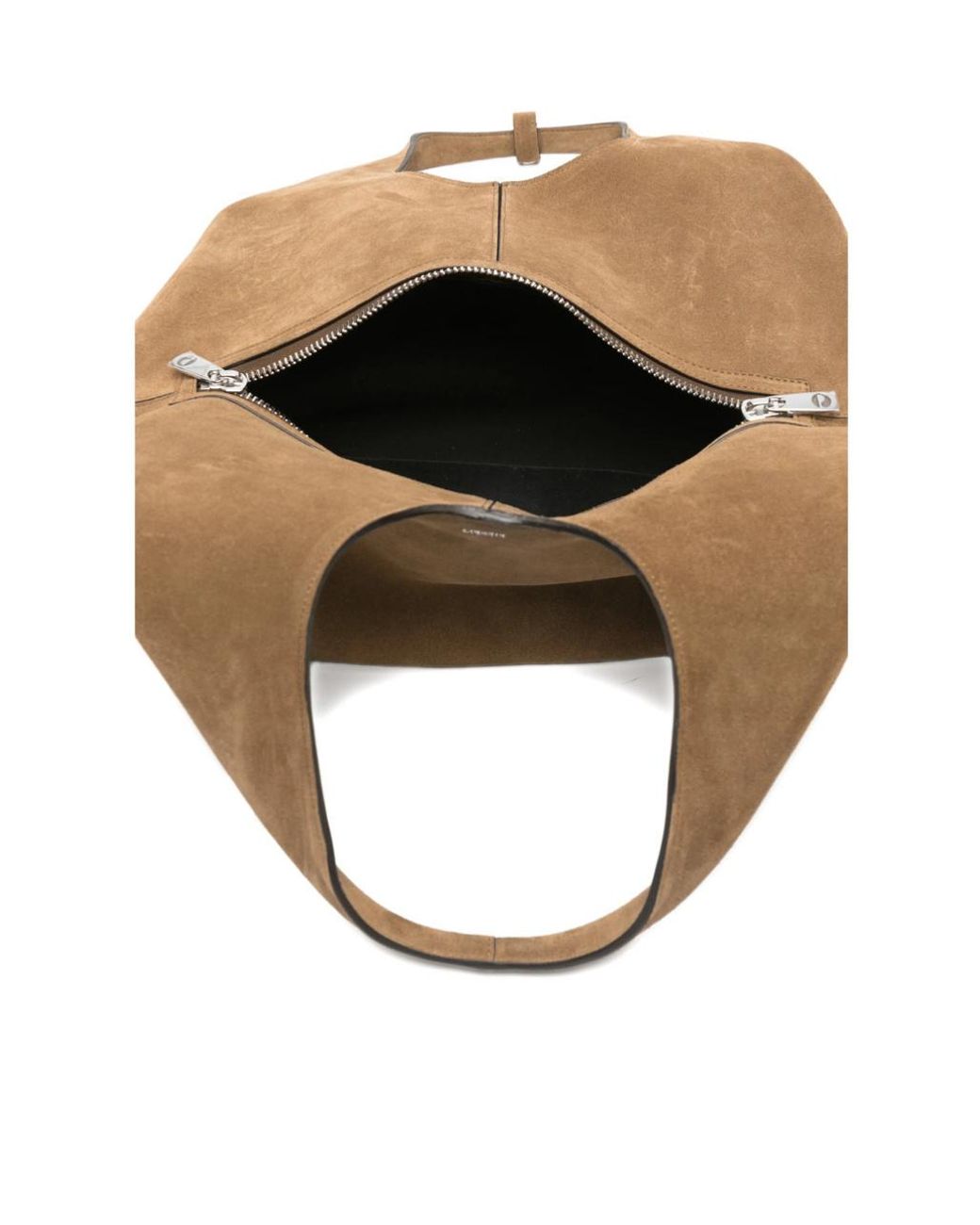 Coperni Brown Logo Detail Tote Bag
