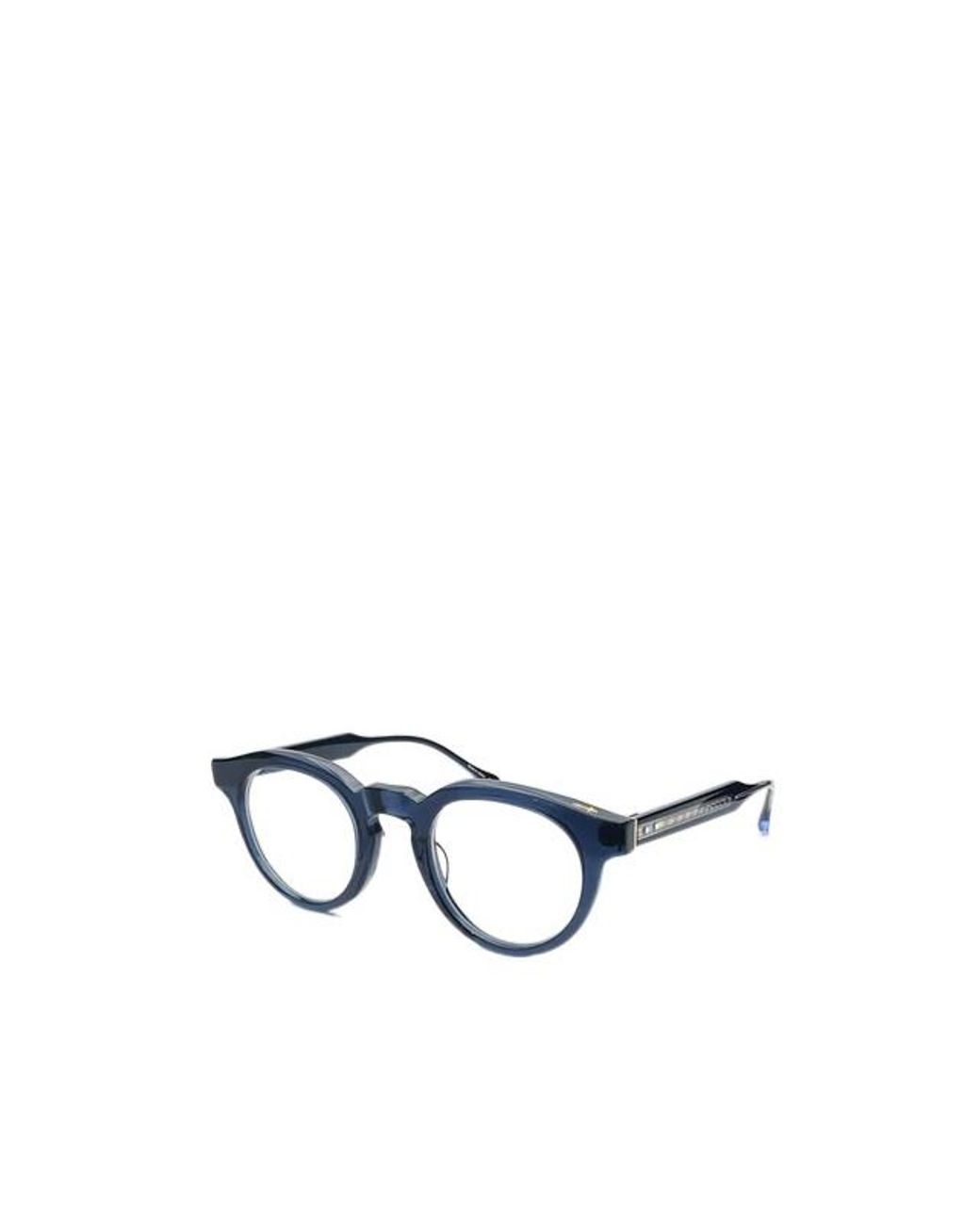 Matsuda White Round-Frame Glasses for men